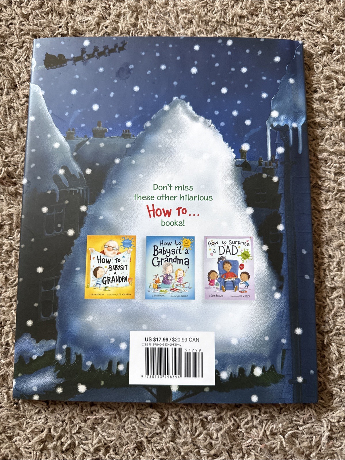 How to Catch Santa (2015, Hardcover Book)