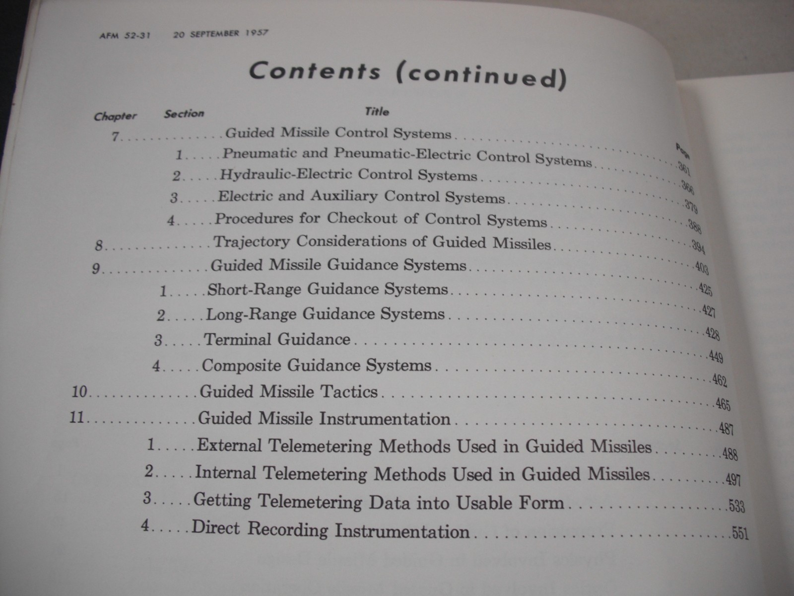 “GUIDED MISSILES FUNDAMENTALS” 1957 AIR FORCE MANUAL 52-31. 575 PAGES. ILLUSTS.