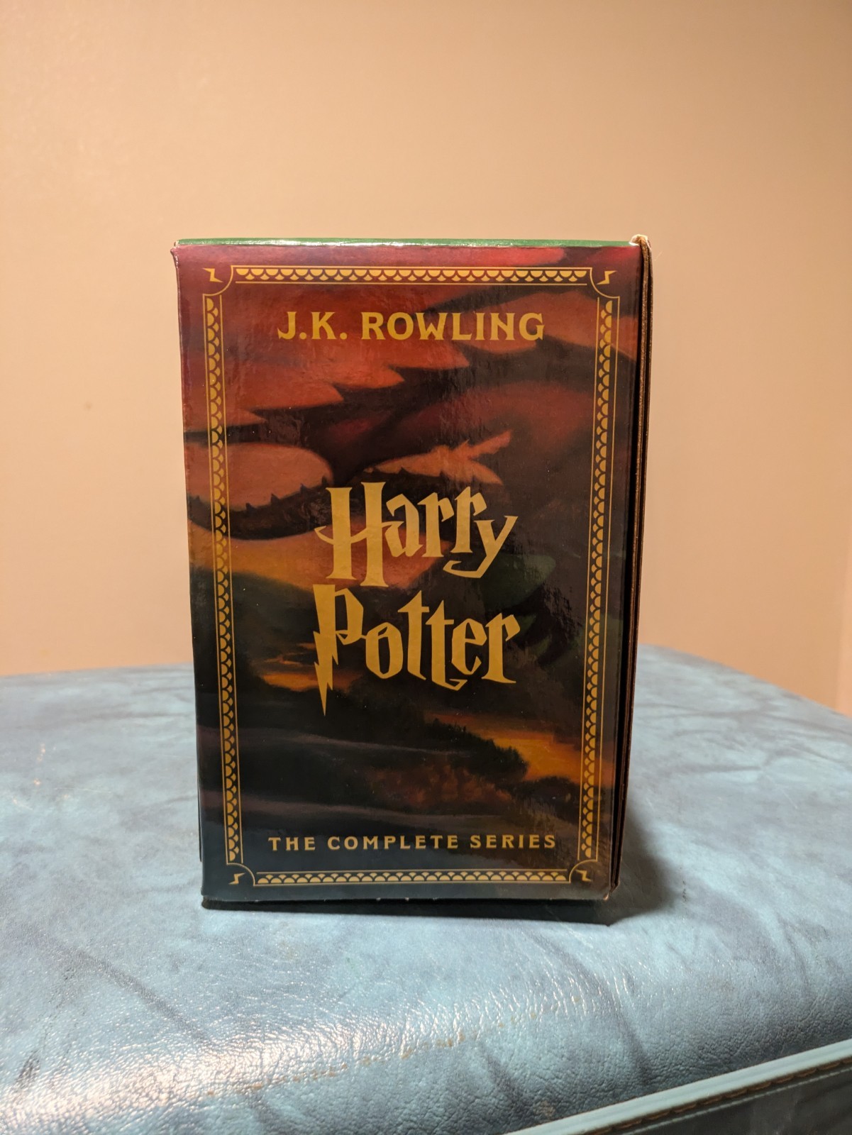 Harry Potter Special Edition Box Set 1-7 Paperback – Kazu Kibuishi Spine Mural