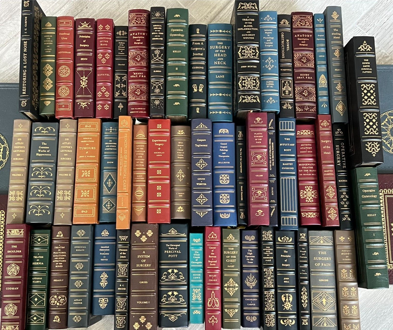 🌟THE CLASSICS OF SURGERY LIBRARY – LEATHER – Limited Edition – Your Choice