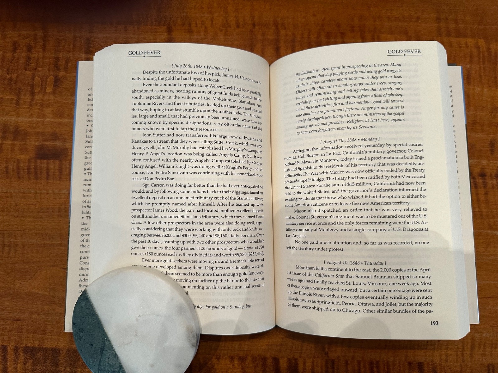Gold Fever — The Beginning of the California Gold Rush — First Edition