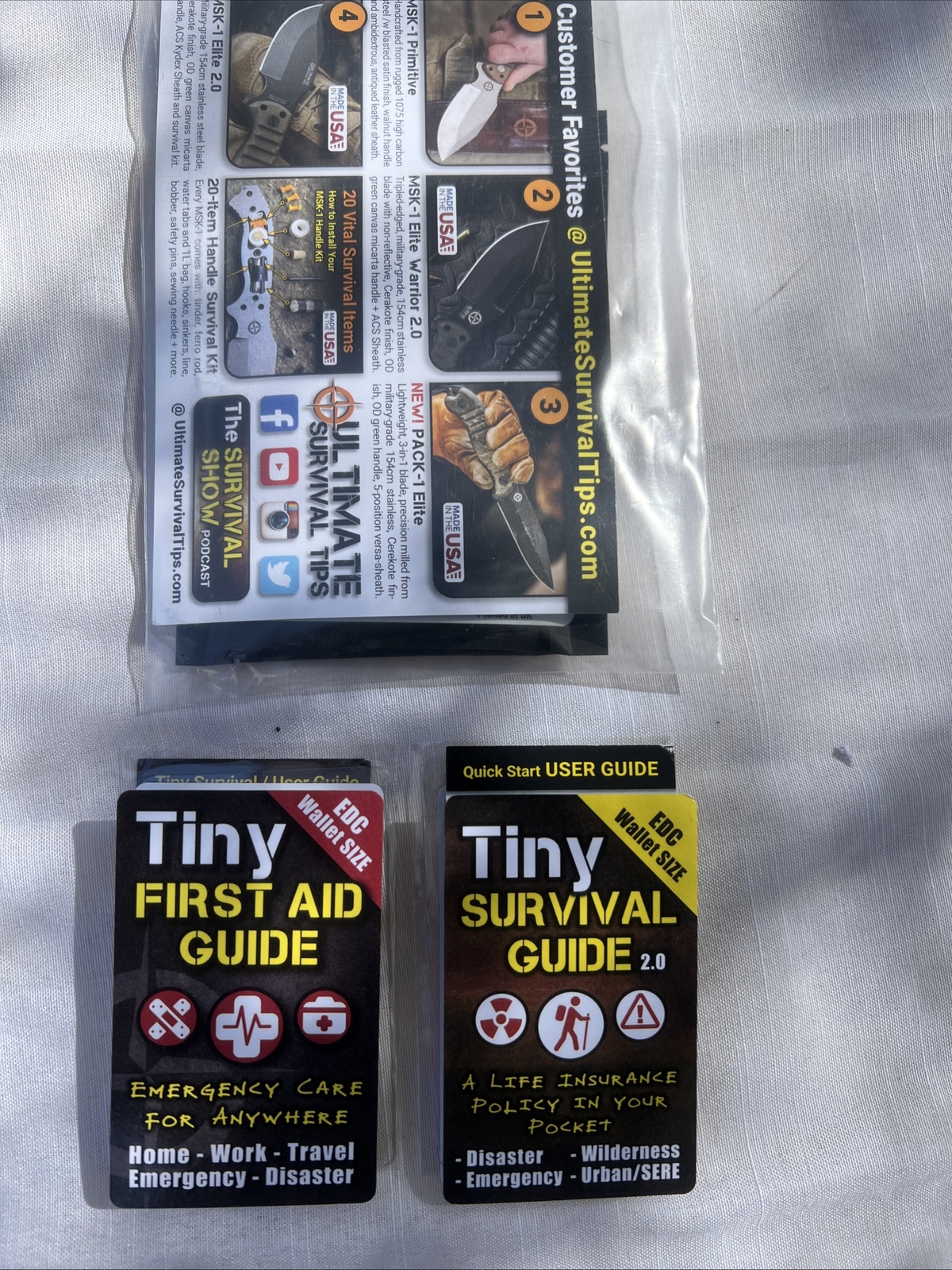 Tiny Survival Guides: A Life Insurance Policy in Your Pocket The Ultimate Guide