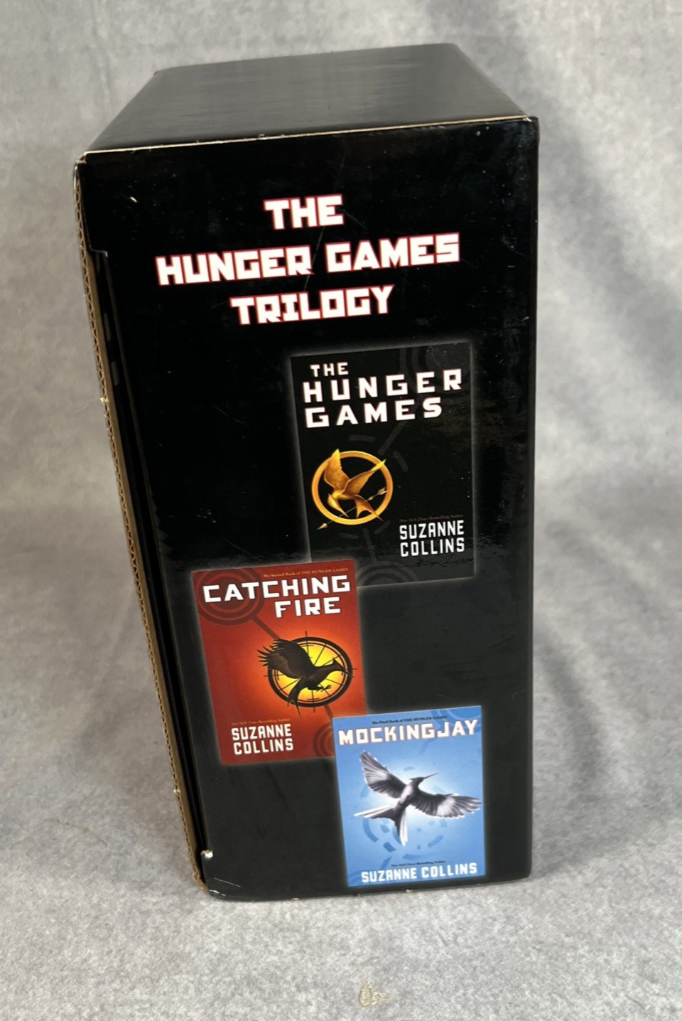THE HUNGER GAMES Trilogy Hardcover Box Set Suzanne Collins Scholastic 1st Ed