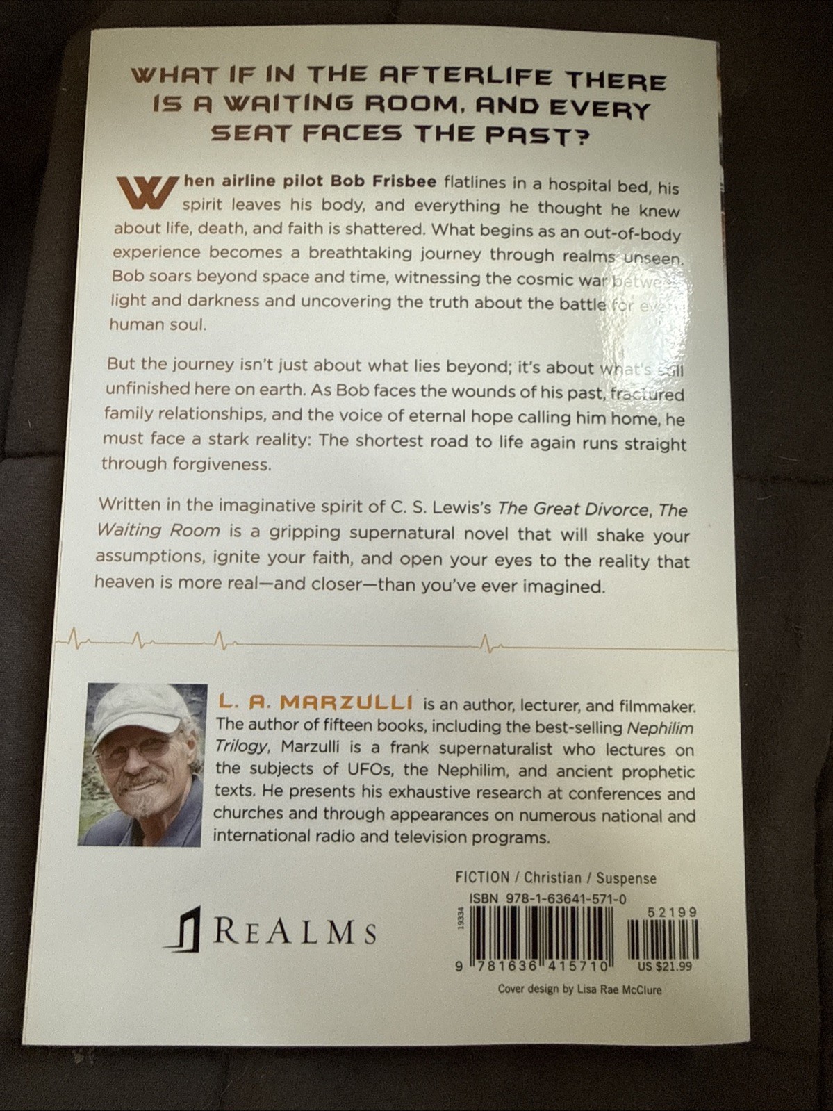 The Waiting Room by L.A. Marzulli (Paperback) NEW