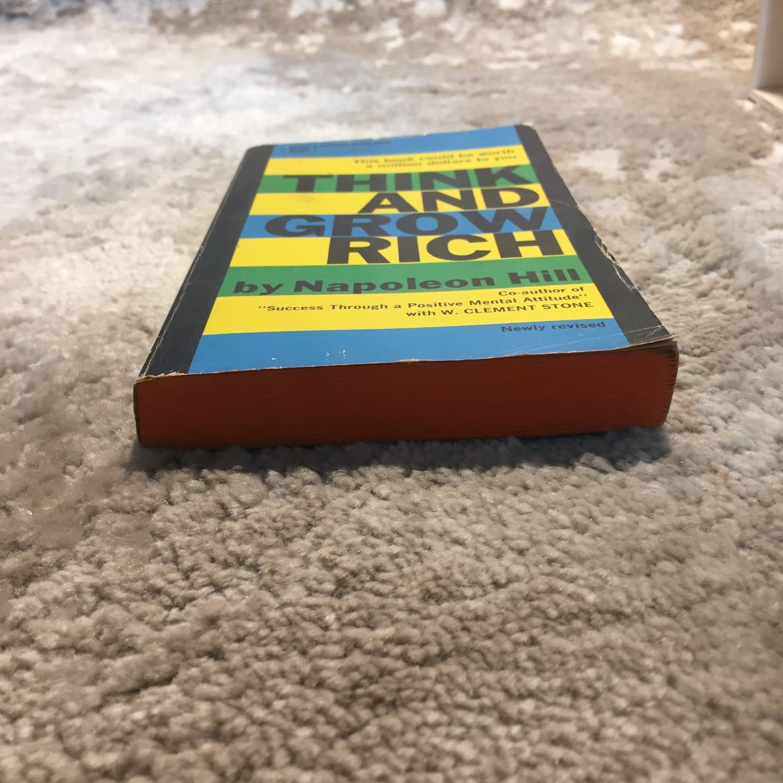 Think And Grow Rich Napoleon Hill 1963 Fawcett Crest Business Motivation Book
