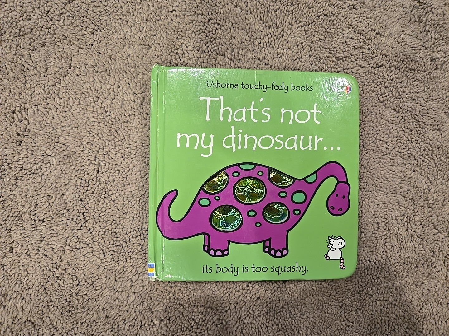 Kids Board Book Usborne Touchy Feely Lot Of 3 – Thats Not My Dragon, Bunny, Dino