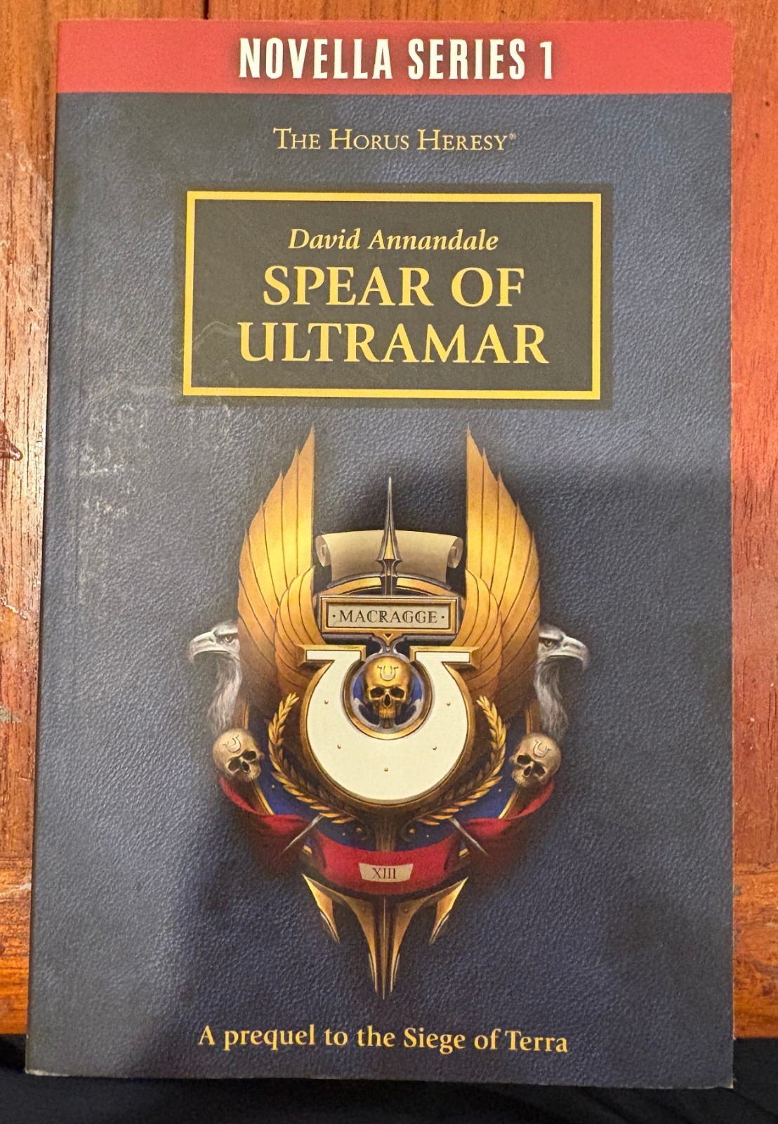 Spear of Ultramar, by David Annandale, Horus Heresy book, Warhammer 40,000