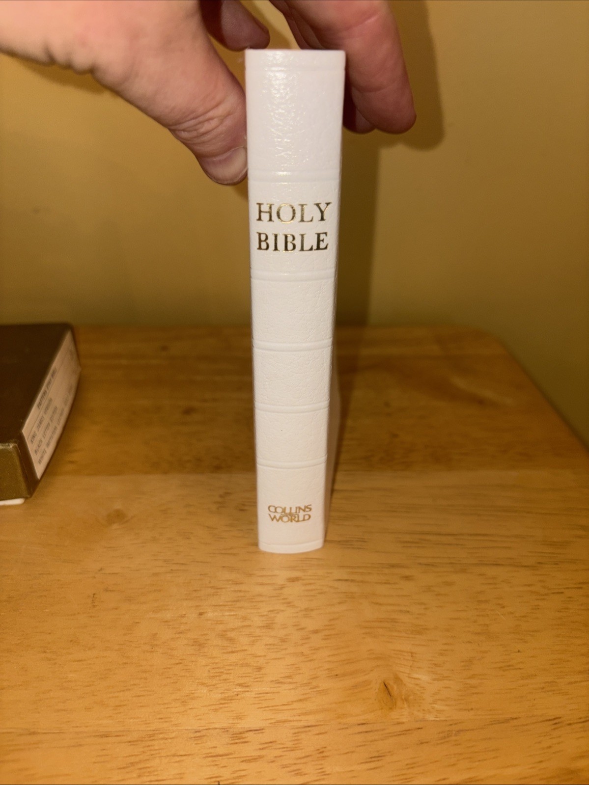 Vintage Order Of The Eastern Star Holy Bible King James Small 5 1/2” With Box