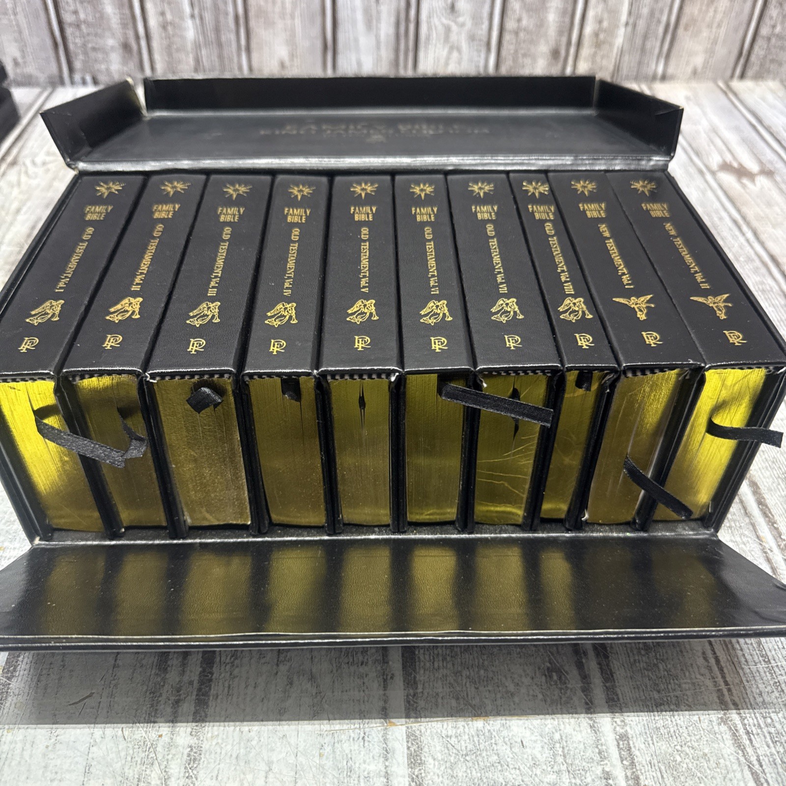 Family Bible King James Edition Ten Volumes Complete 10 Book Box Set