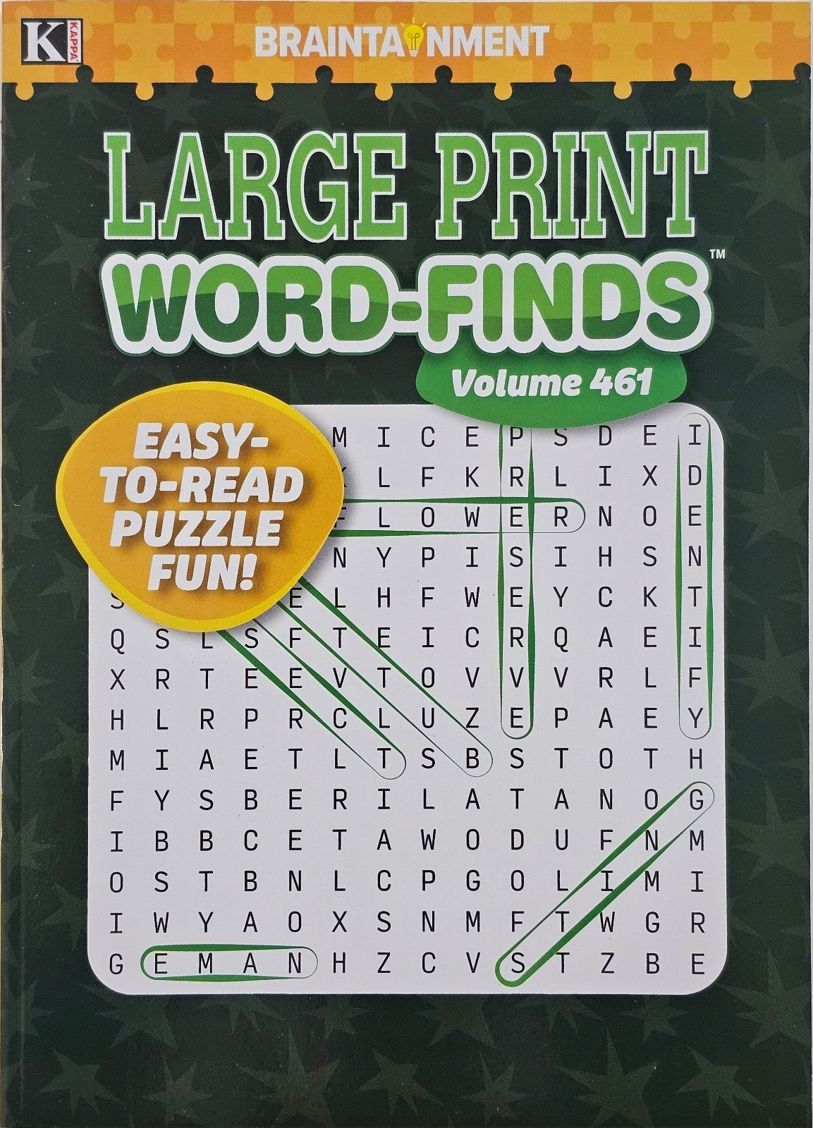 10 New Large Print Word-Finds Puzzle Books Kappa Games Vol#454-474 ~ Search,Hunt