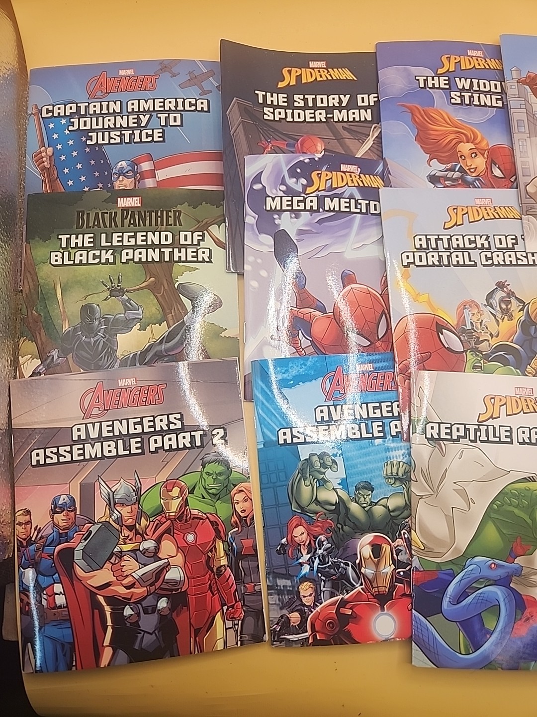 Lot 16 Marvel Children’s Mini Books Spider-Man Autumn Publishing Paperback 2023