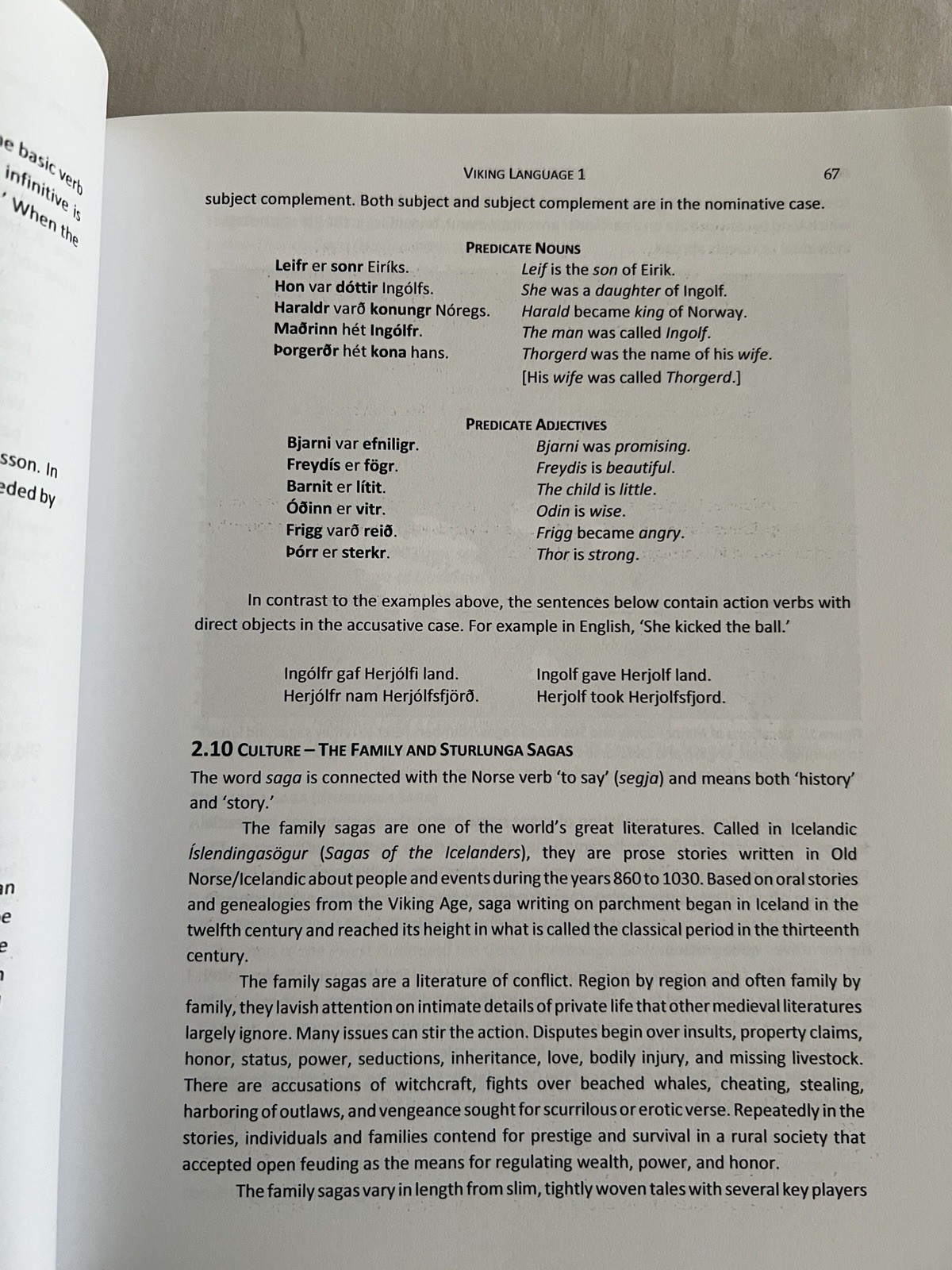 Viking Language 1: Learn Old Norse, Runes, and Icelandic Sagas by Jesse Byock
