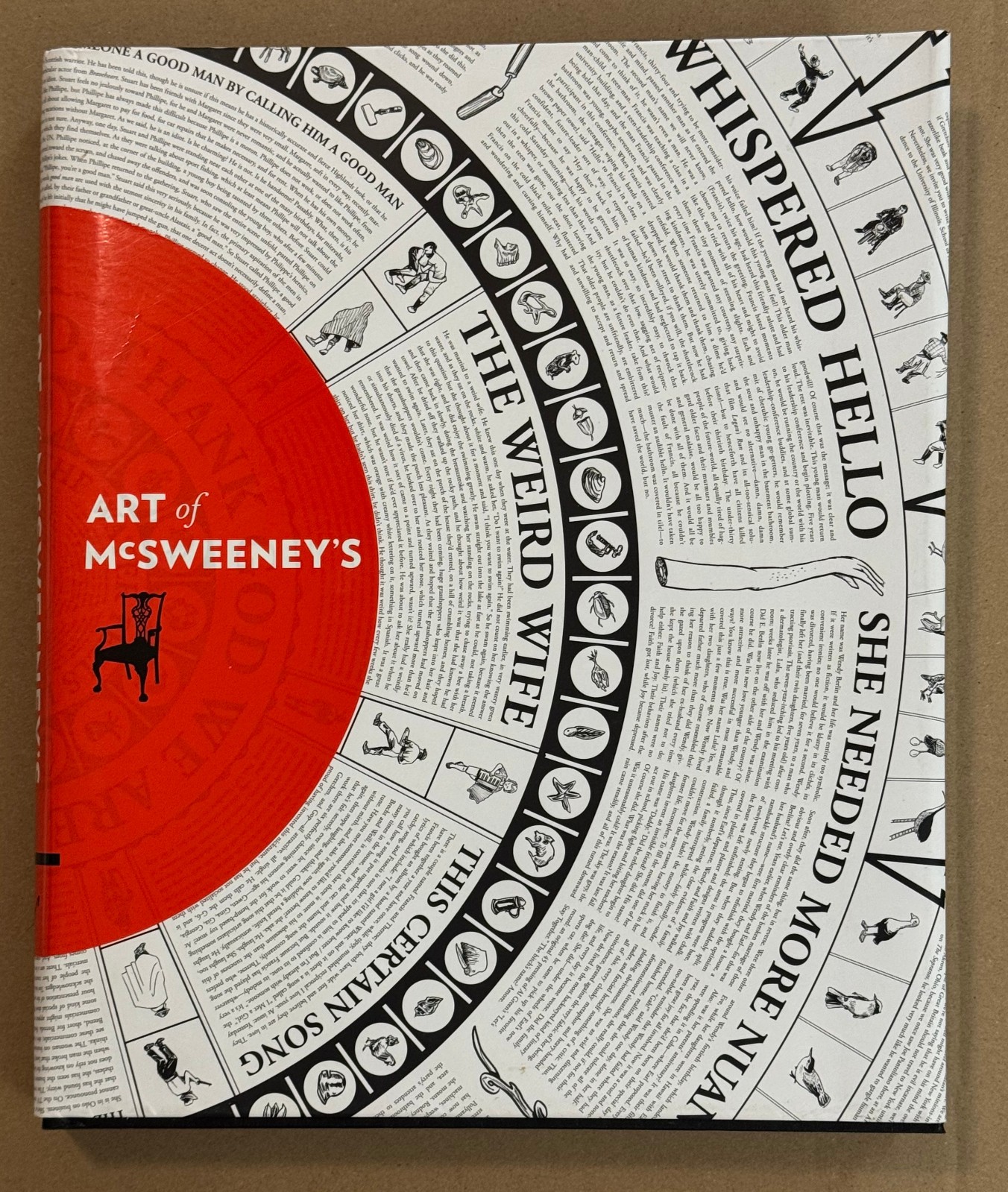 ART OF McSWEENEY’S Dave Eggers Hardcover 1st Edition 1st Print 2010 CHRIS WARE