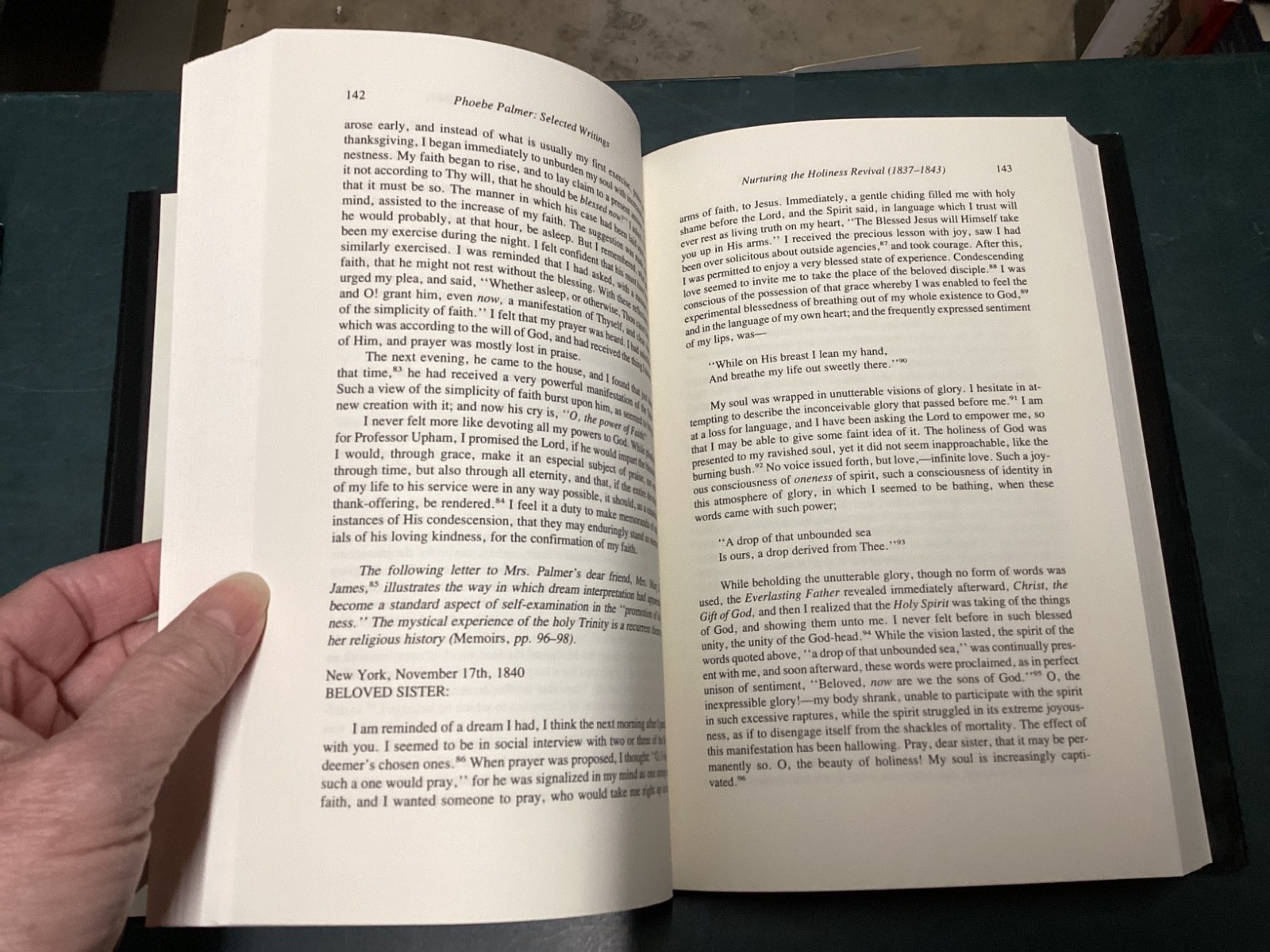 Phoebe Palmer : Selected Writings by Thomas C. Oden HC DJ Paulist Press