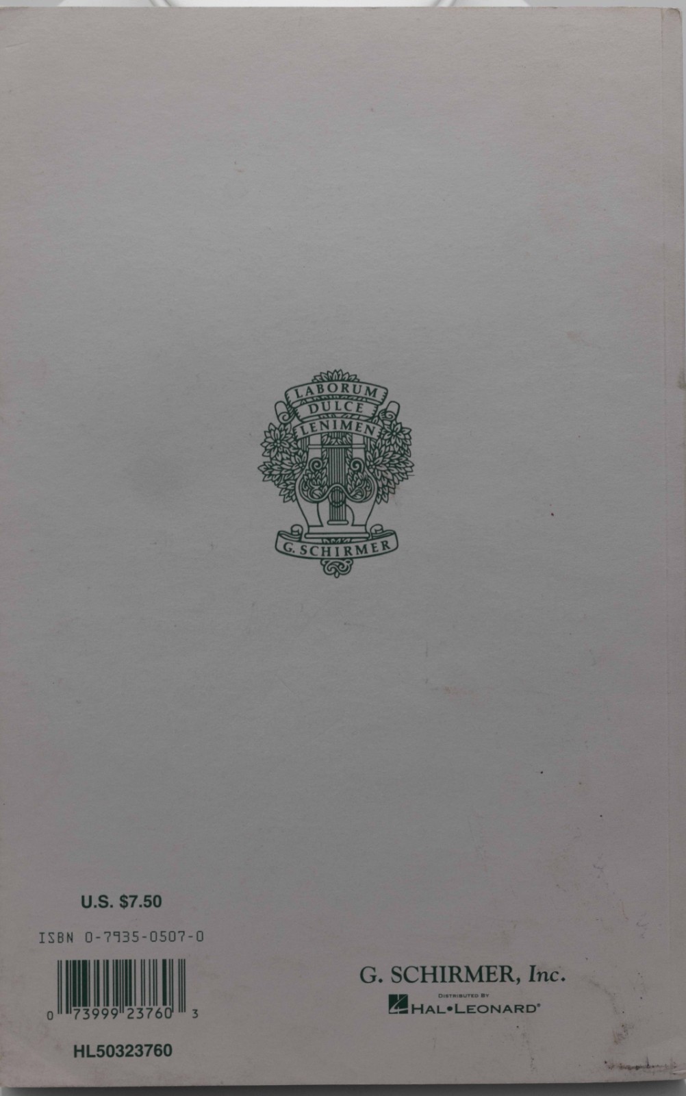 The Messiah G. F. Handel 1912 Vocal Score Oratorio Schirmer 252 Pages