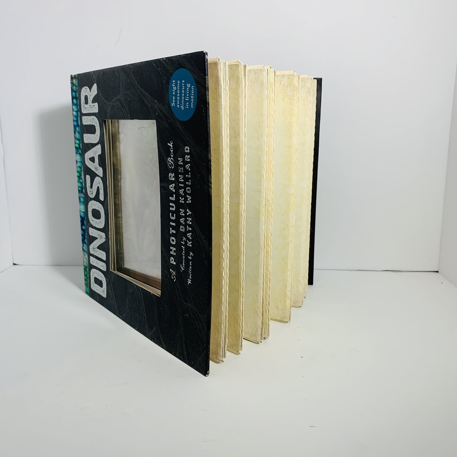 Dinosaur: A Photicular Book by Wollard.I mages Moves. Great For Kids Used Gift