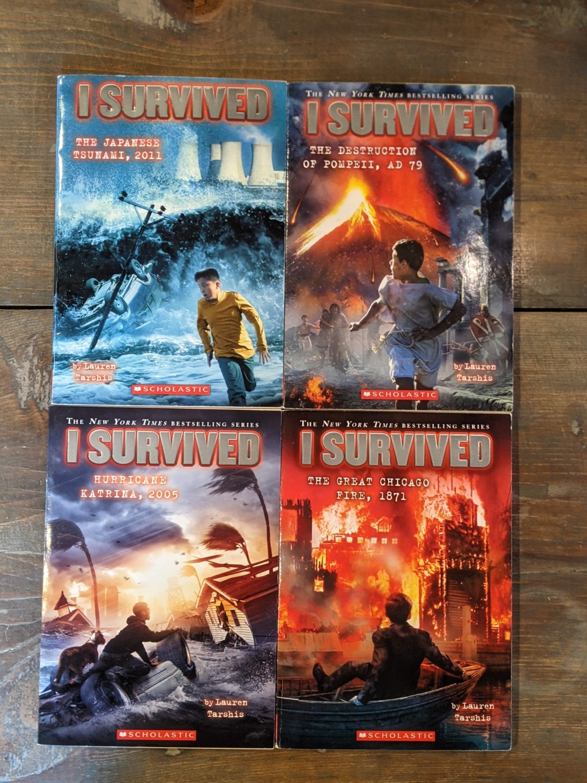 I SURVIVED Books Series LOT OF 11 Early Chapter Ages 7-10 – Lauren Tarshis