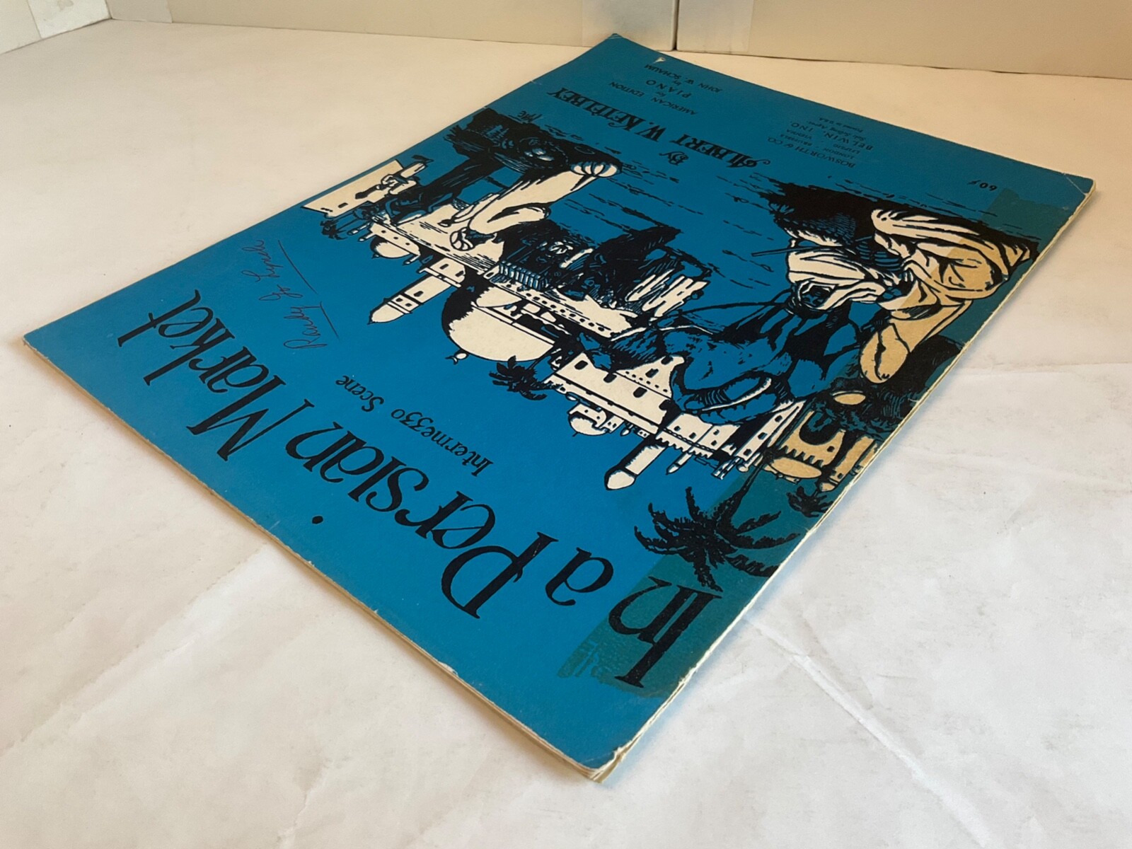 In a Persian Market Intermediate Ed. Interme330 Scene Piano Sheet Music Lyric