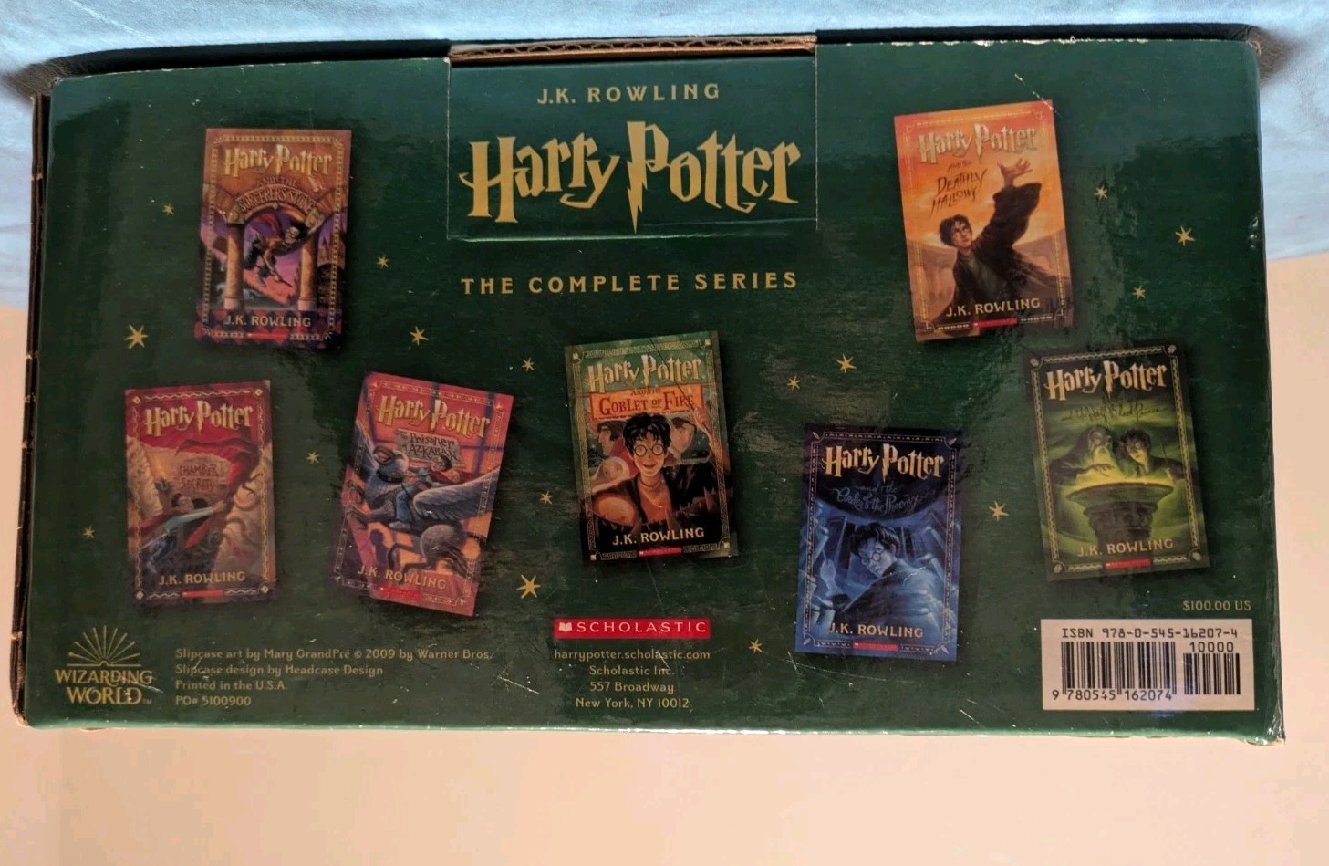 Harry Potter Special Edition Box Set 1-7 Paperback – Kazu Kibuishi Spine Mural