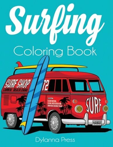 Surfing Coloring Book by Dylanna Press: New