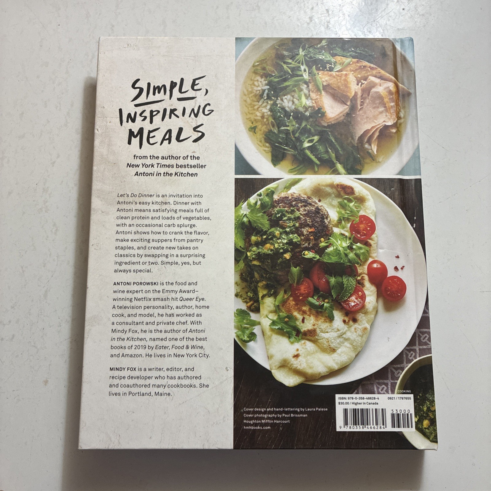 Signed Cookbook Let’s Do Dinner Antoni Porowski Cookbooks Book Books