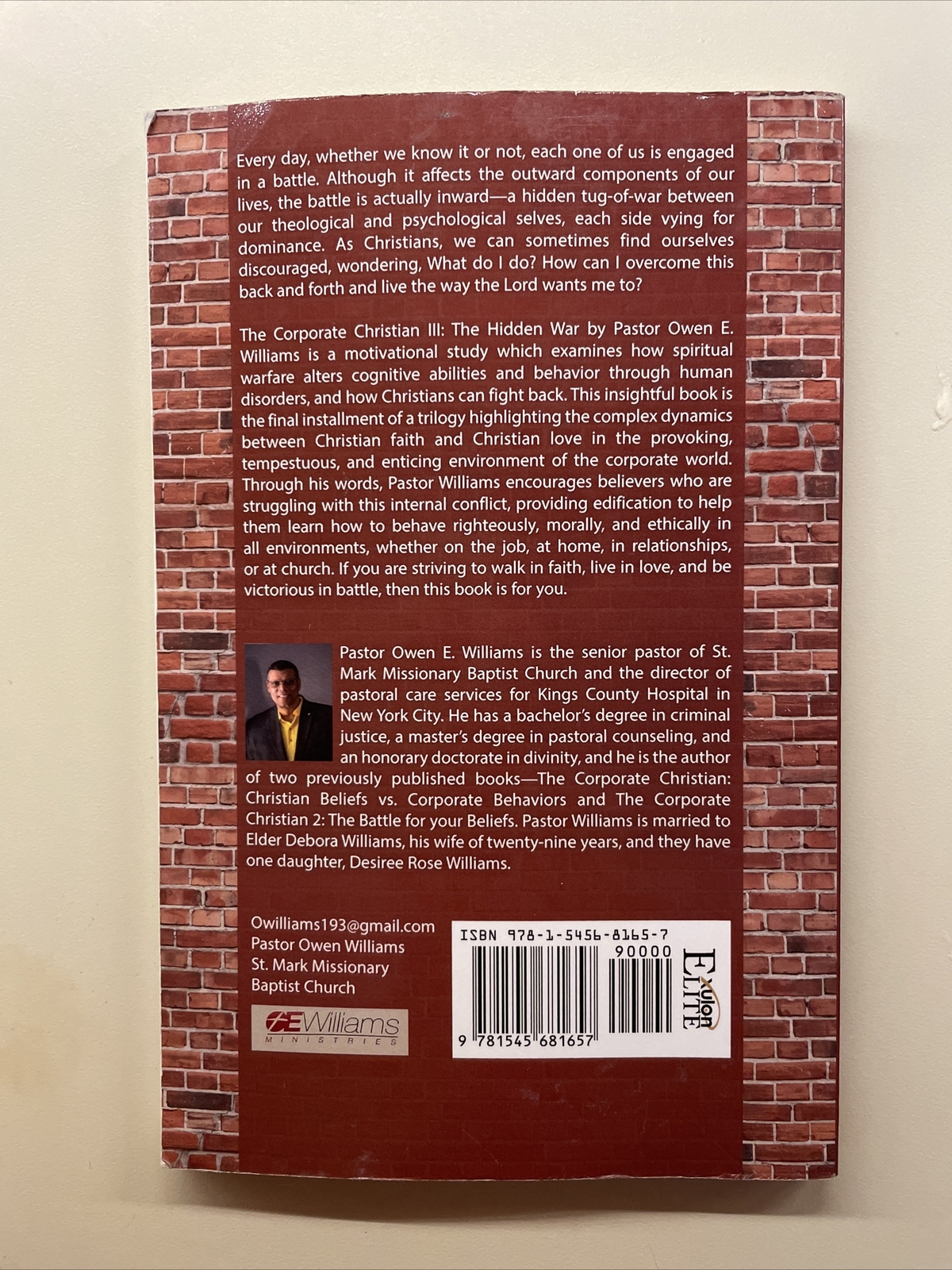 The Corporate Christian III: The Hidden War