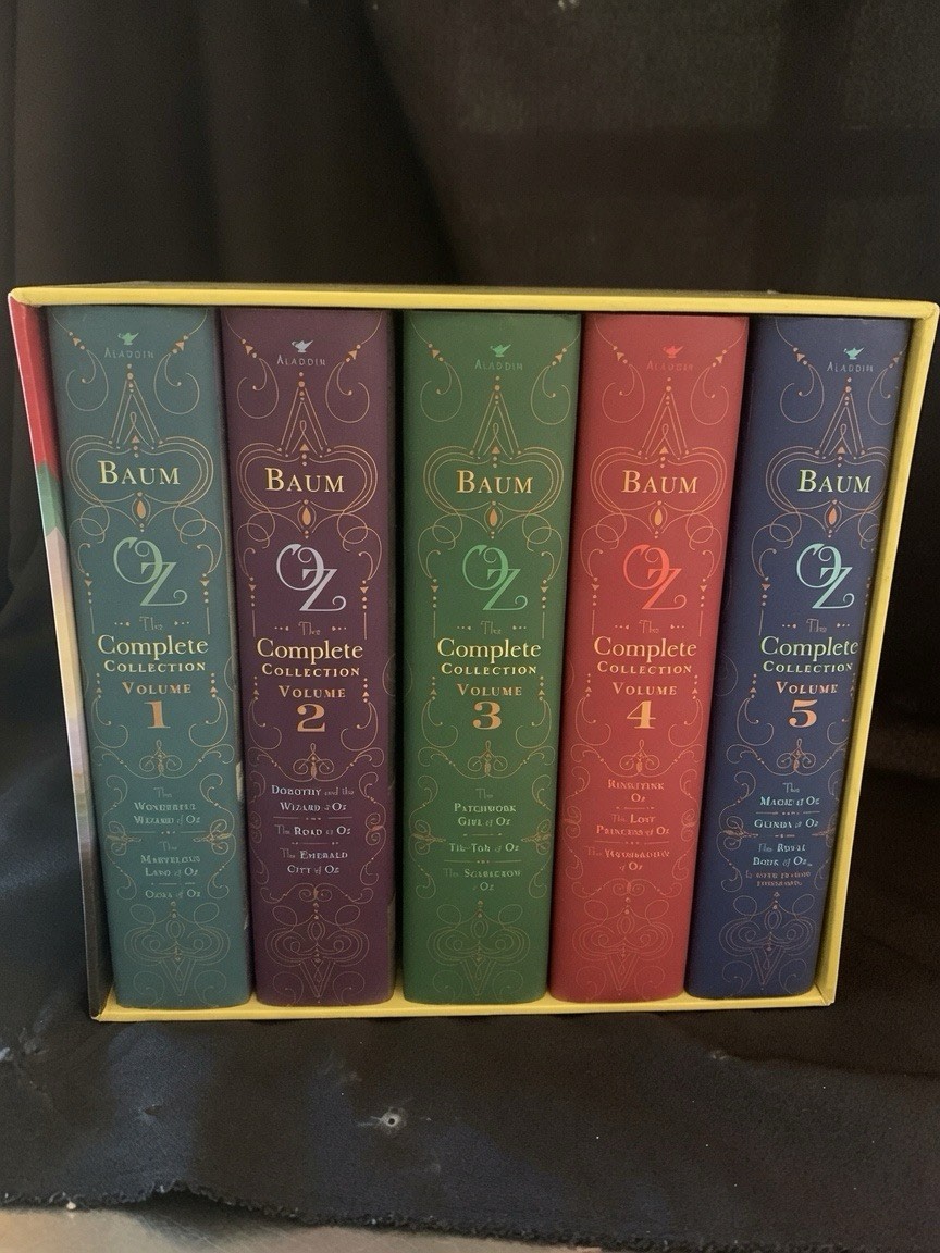 NEW FRESH CLEAN SEALED! Wizard of Oz Complete Hardcover Box Set L. Frank Baum
