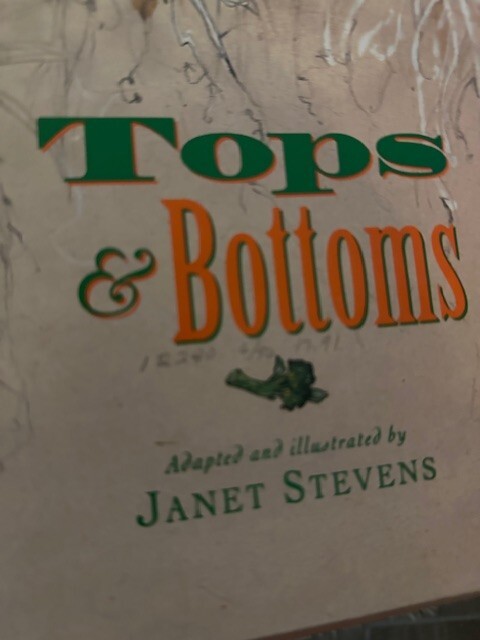 Tops and Bottoms : Janet Stevens : Hardcover TX
