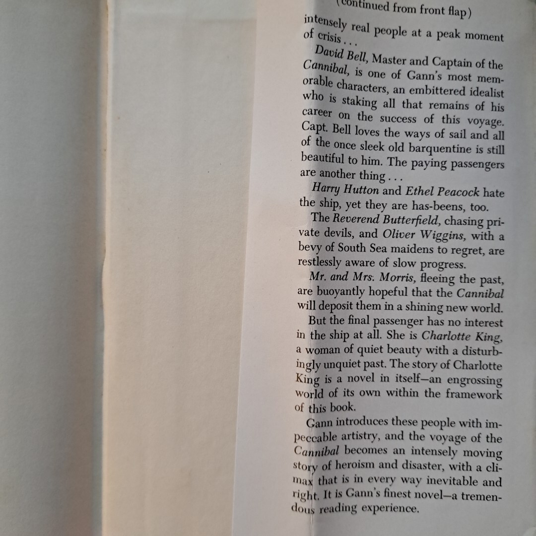 Twilight for the Gods Ernest Gann Sloane Historical Fiction 1956 HC 212 Pages
