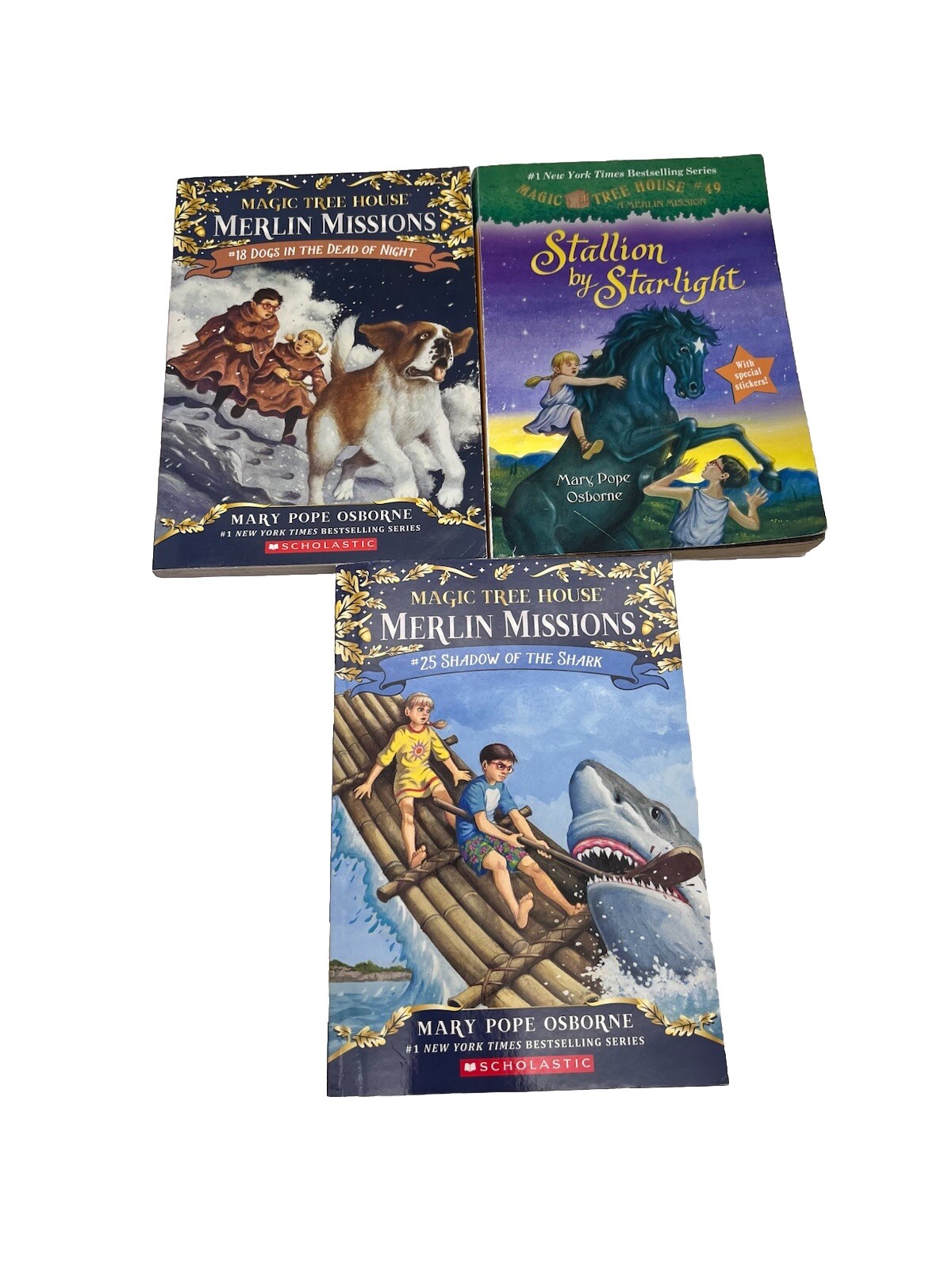 HUGE Lot of 57 The Magic Tree House Series Books Not Complete Set Most SC 1 HC