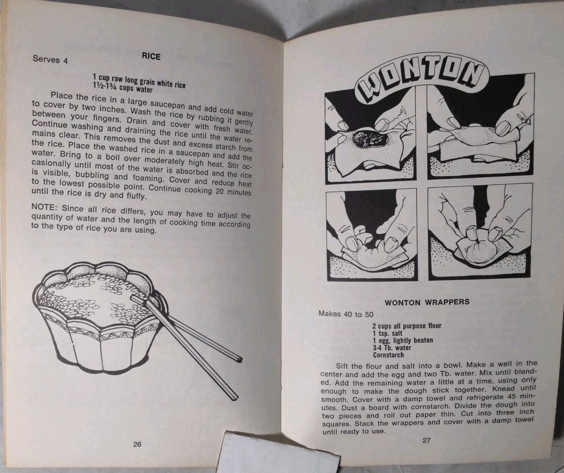 Chinese Cooking By Irena Chalmers & Susan Wright – 1973 Potpourri SC – NICE