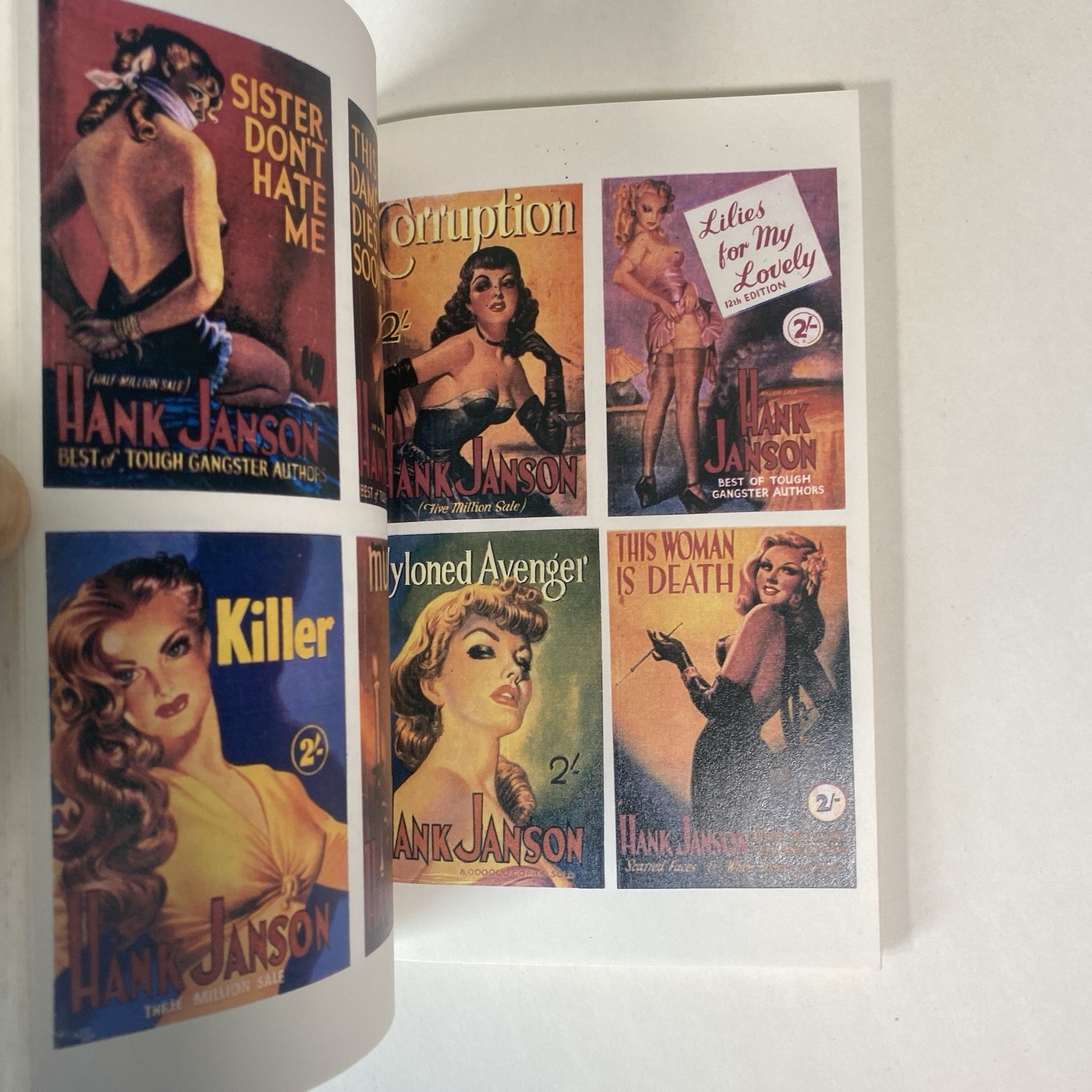 Books Are Everything BAE Pulp Reference Lot 2 Reginald Heade & Hank Janson 1991