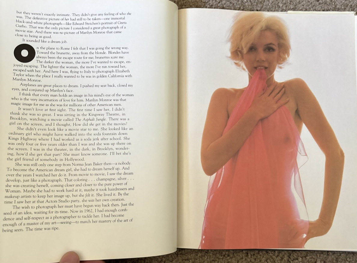 The Last Sitting Bert Stern – Marilyn Monroe 1982 William Morrow & Company