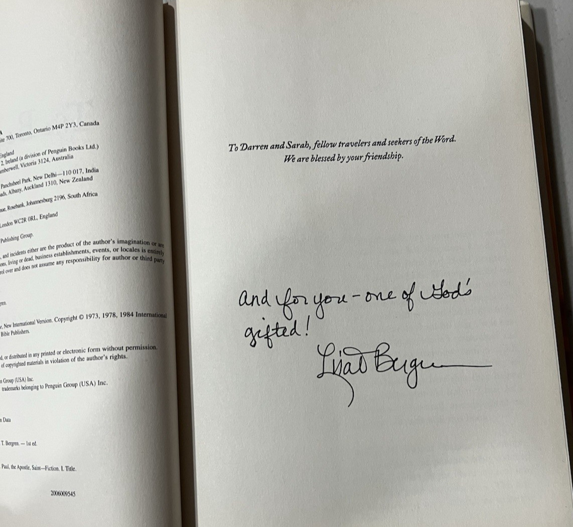 The Begotten (The Gifted Series, Book 1) by Lisa Tawn Bergren Signed First Ed.