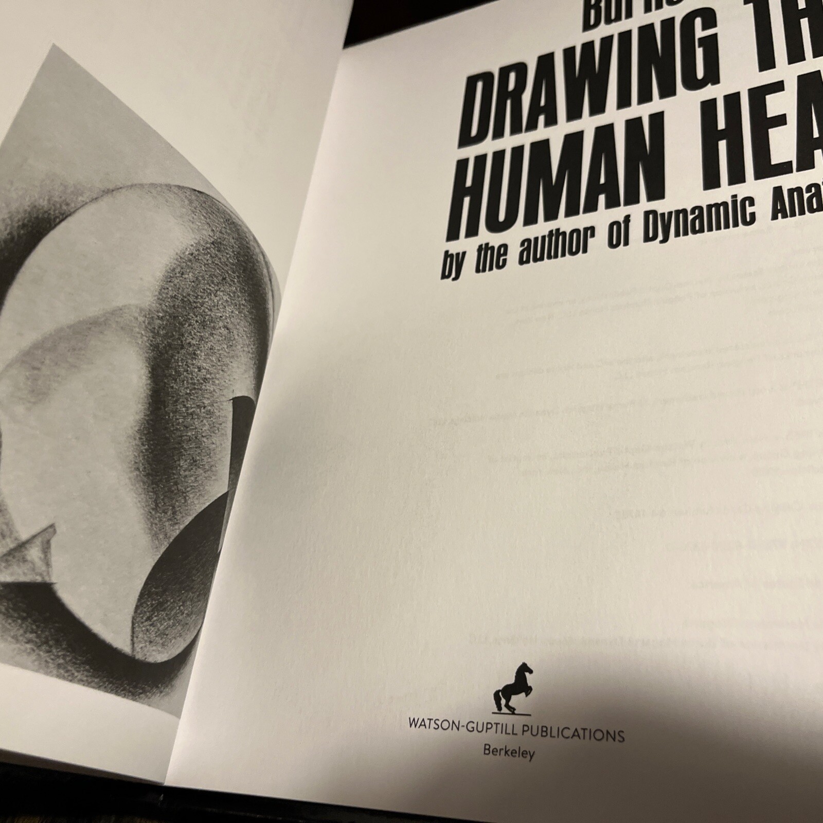 Drawing the Human Head by Burne Hogarth (1989, Library Binding) HB New