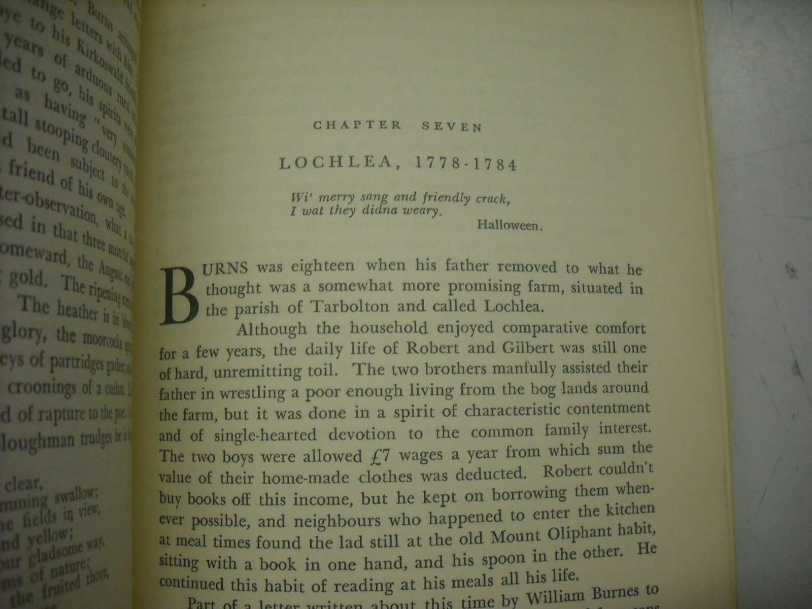 Poet’s Pilgrimage Life and Times of Robert Burns. Elsie Rae, 1960 hb/dj