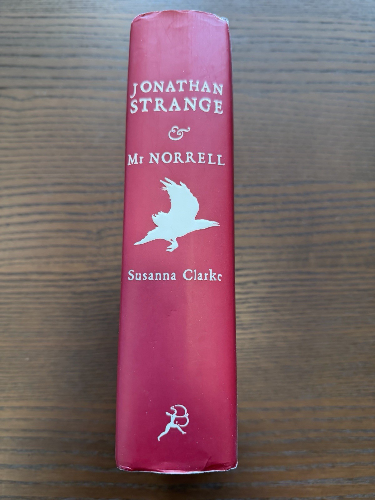 Jonathan Strange and Mr Norrell by Susanna Clarke Christmas Red Hardcover