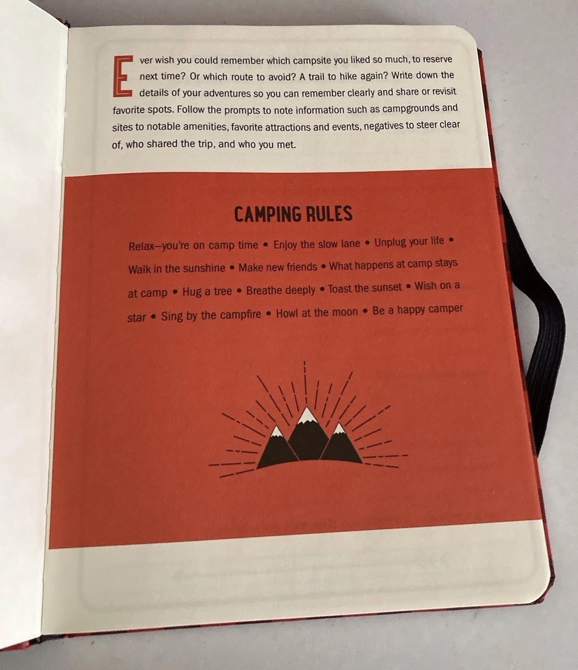 Campers Logbook : Record Your Adventures by Inc. Peter Pauper Press (2018)