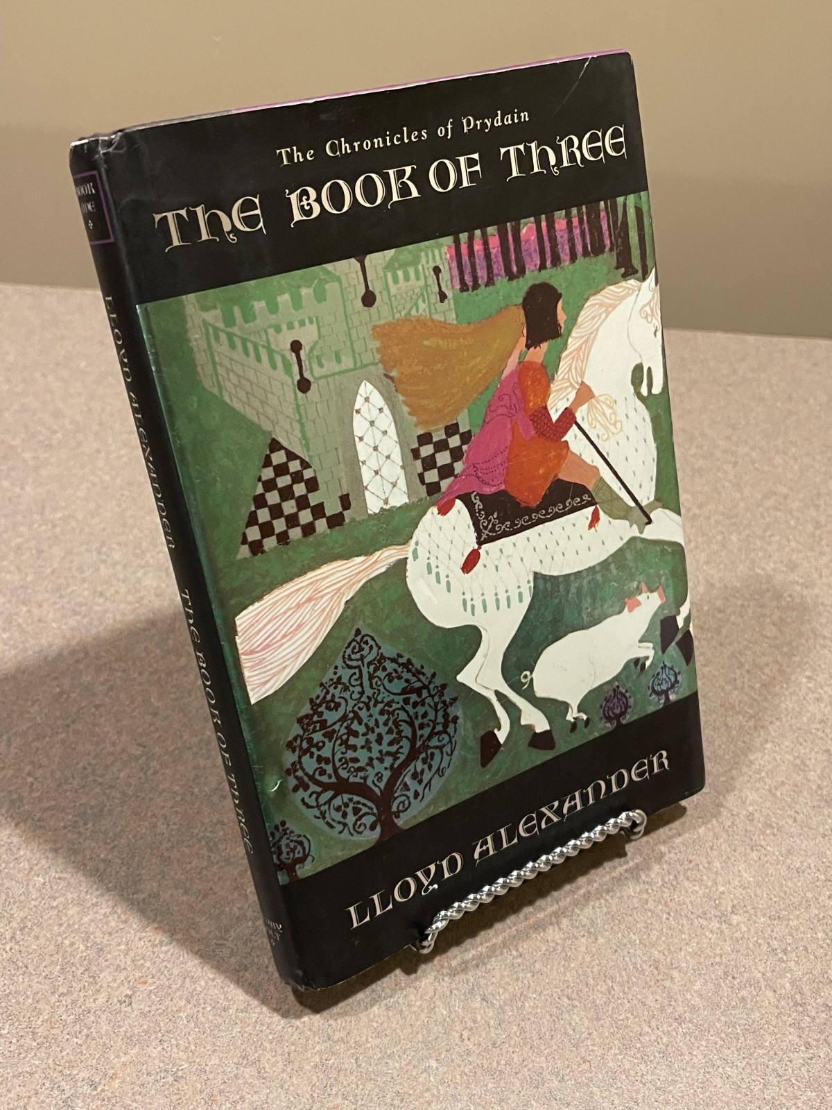 The Book of Three (The Chronicles of Prydain) Lloyd Alexander (Hardcover Edition