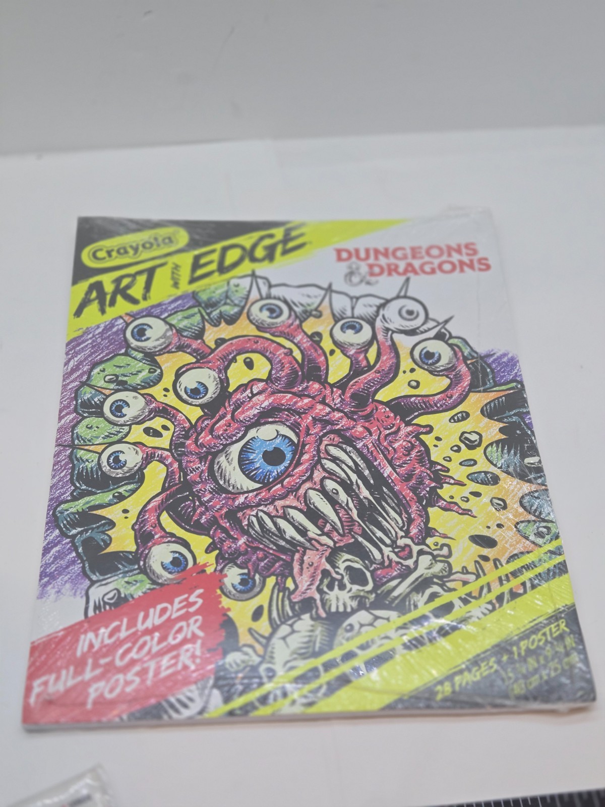 Crayola Art with Edge Dungeons & Dragons NEW 28 Pages + 1 Poster NEW