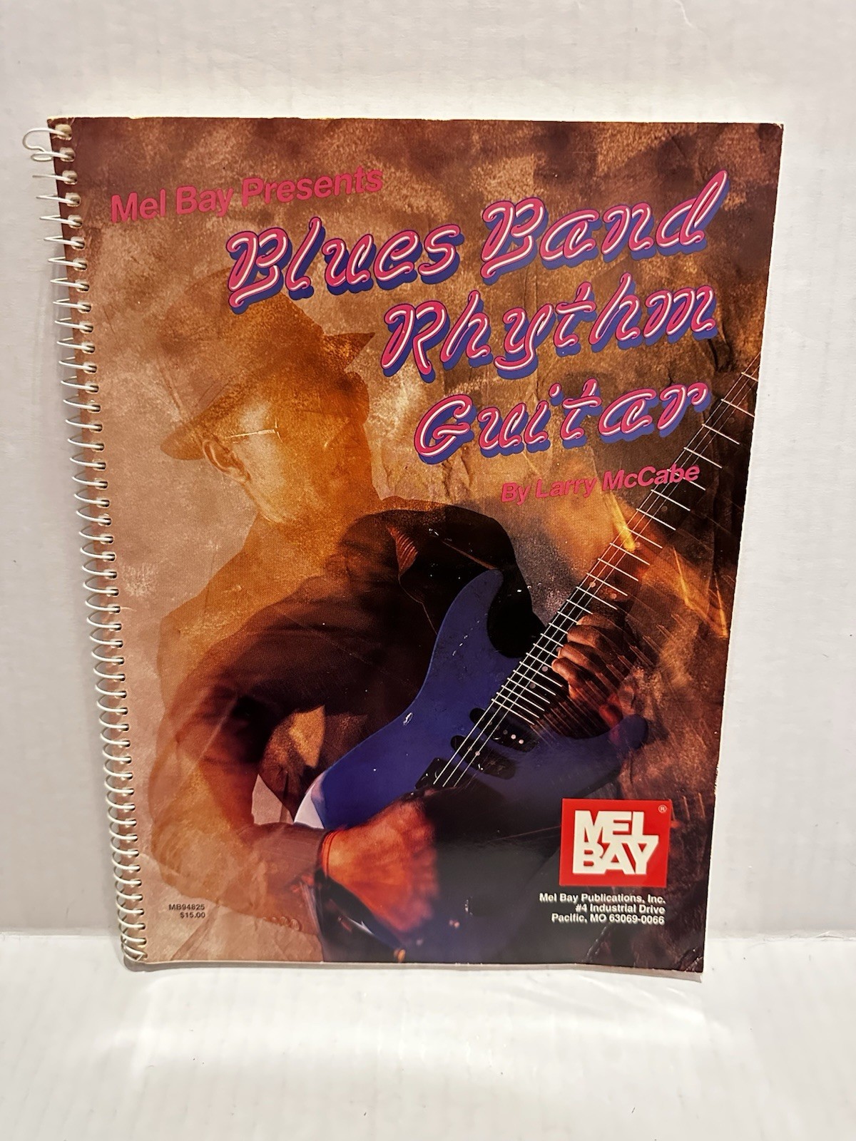 BLUES BAND RHYTHM GUITAR By Larry Mccabe – Spiral Bound 1993