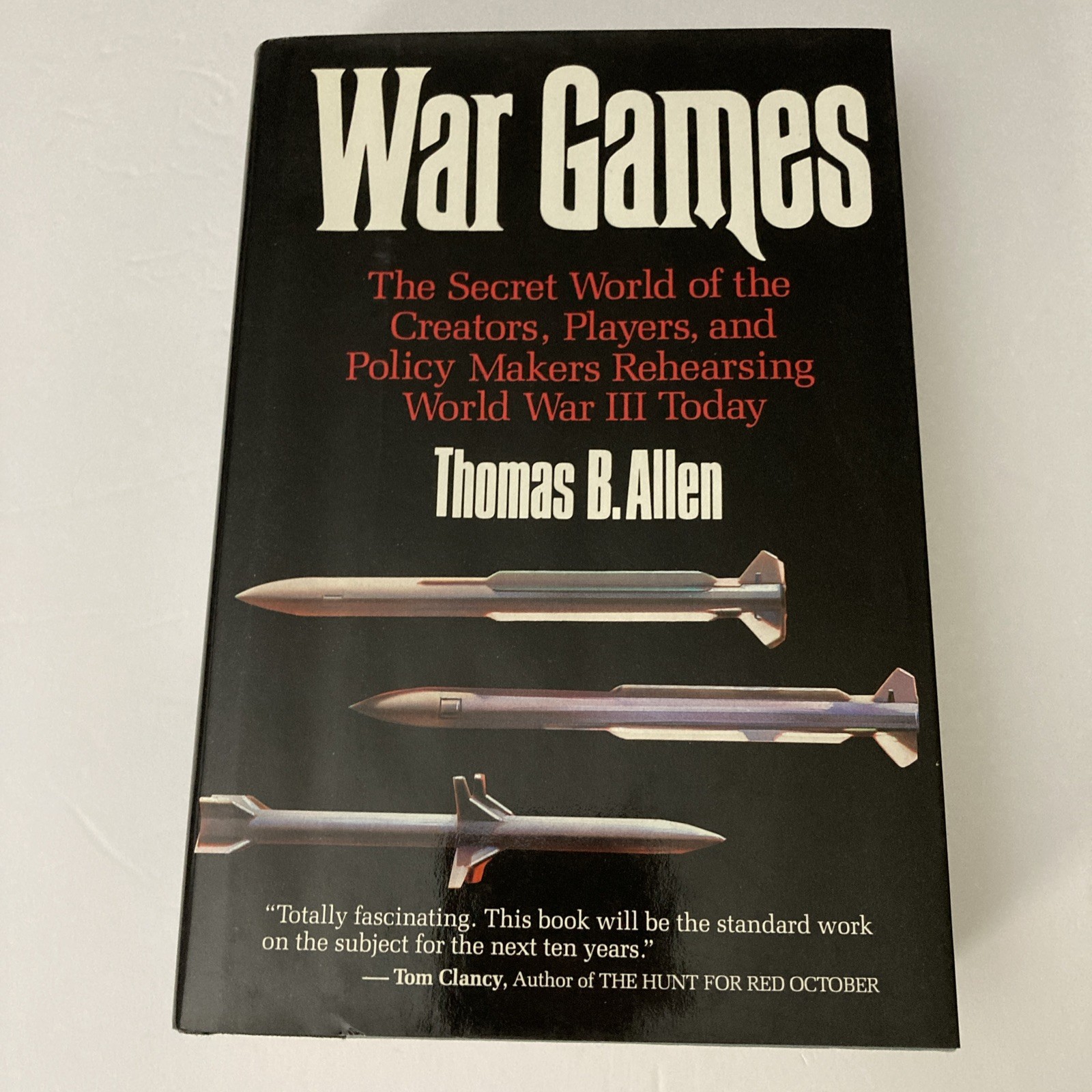 War Games by Thomas B. Allen – HC – LIKE NEW