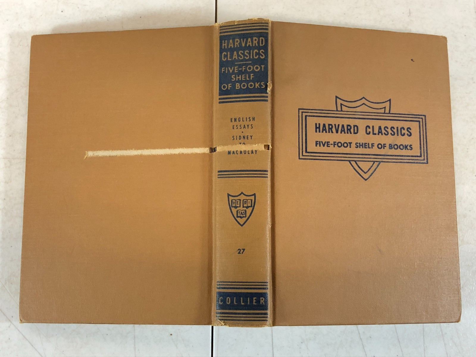 Harvard Classics, Five-Foot Shelf Of Books, 1937, 1938, 52 volumes, EB-3