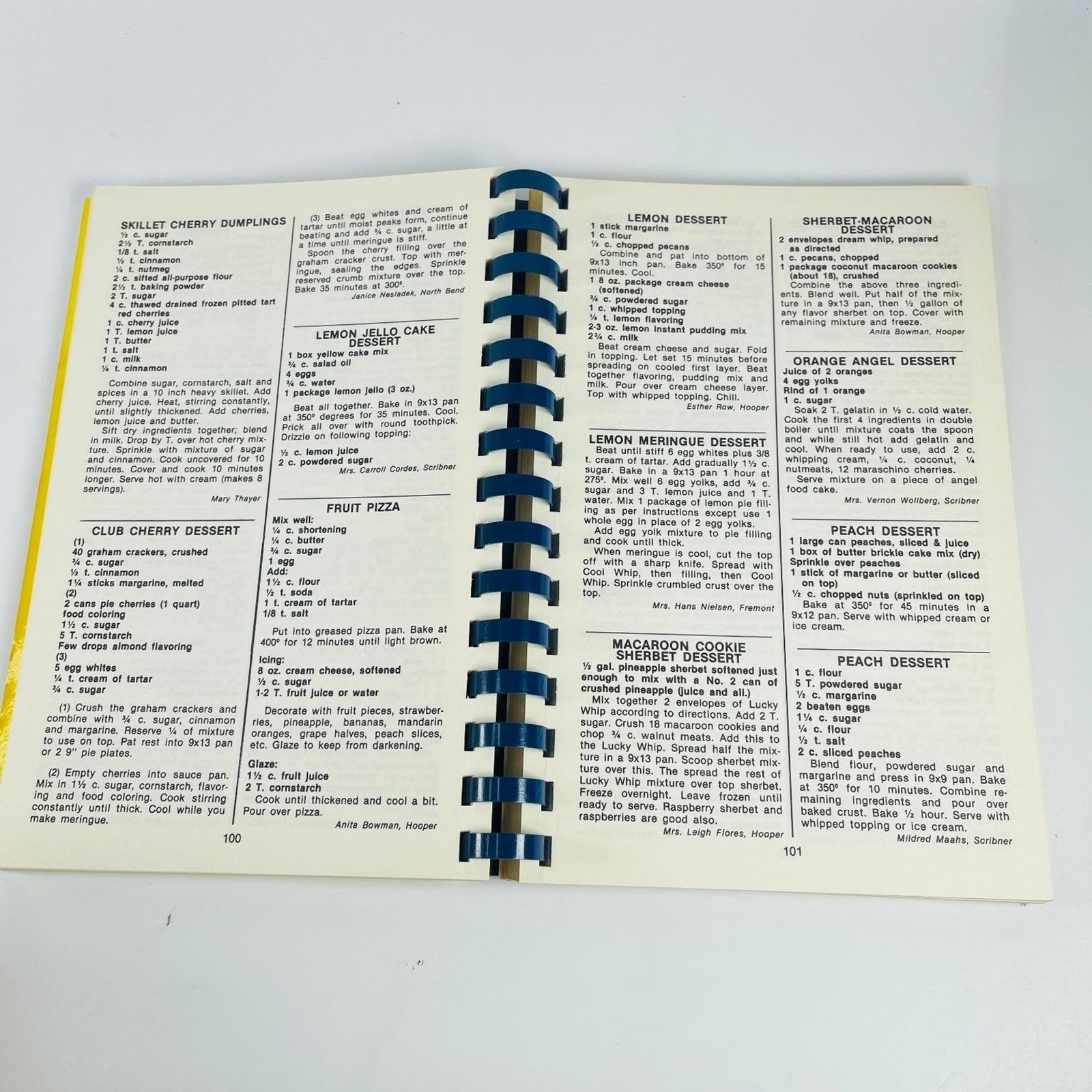 Favorite Recipes Dodge County NE Extension Clubs 1984 Spiral Cookbook Nebraska