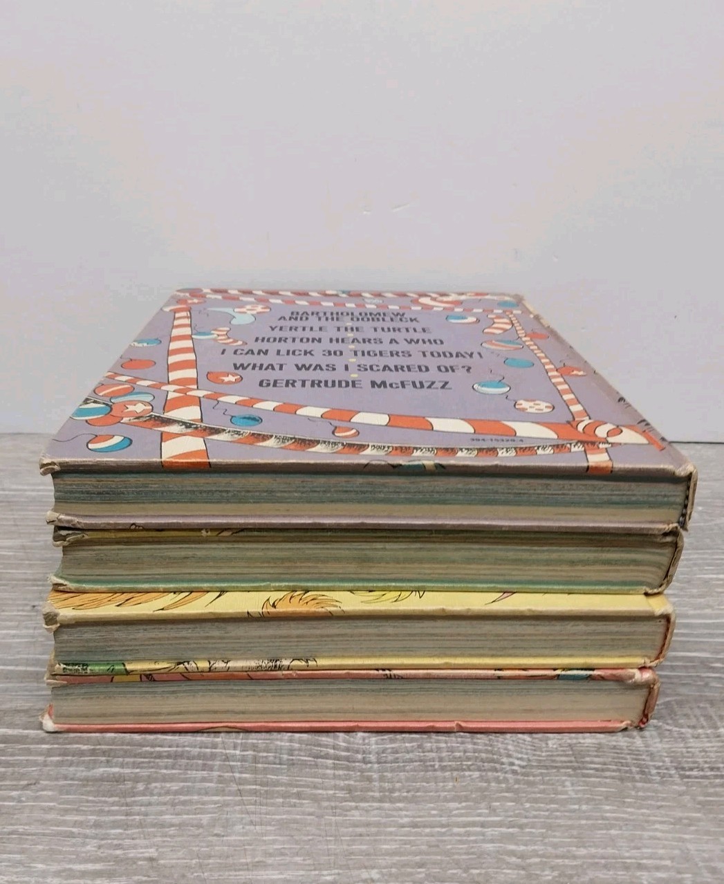 Dr Seuss Storytime Book Complete Set Of 4 1970s HC Clean Pages