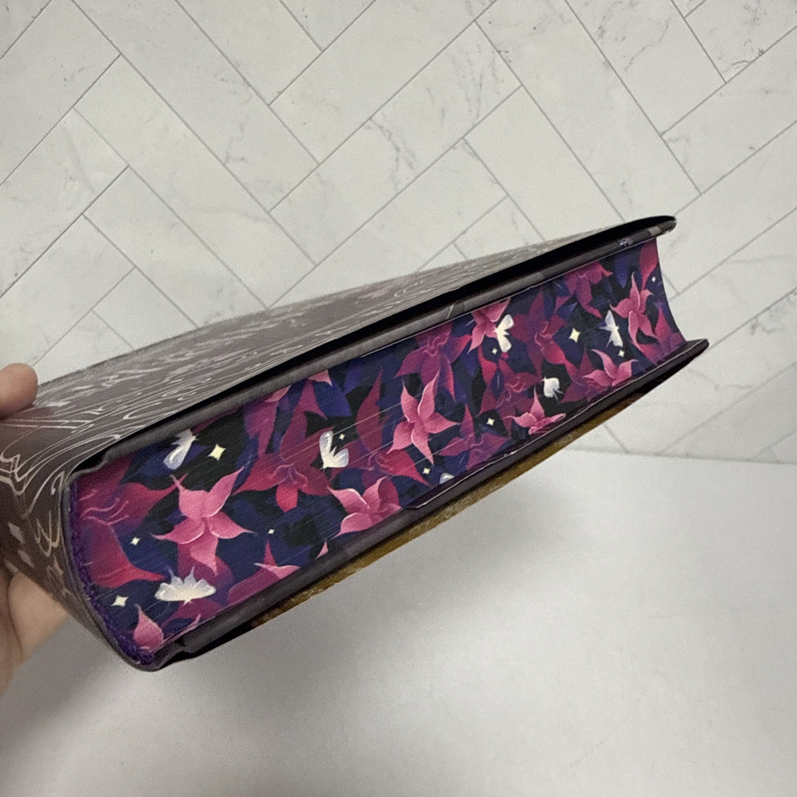 Fairyloot Special Edition Death’s Daughter by S.A. Barnes Sprayed Edges