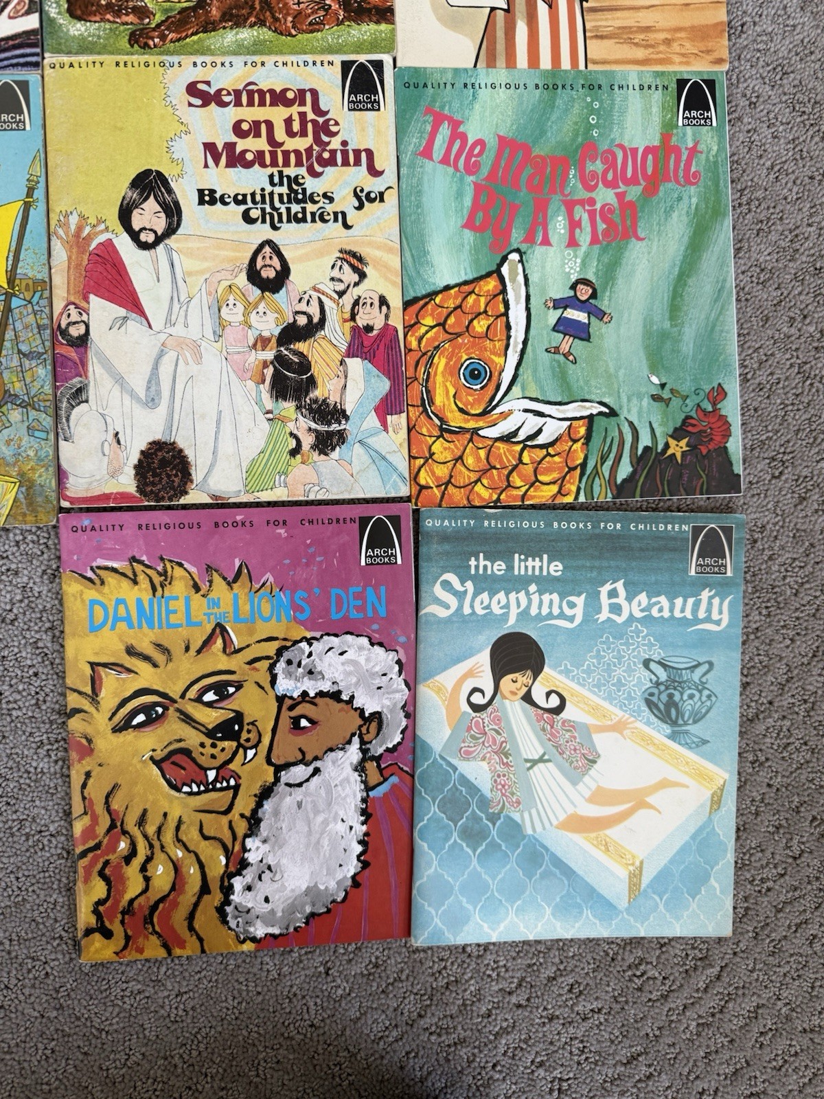 HUGE set of 19 Arch Books series Bible storybooks