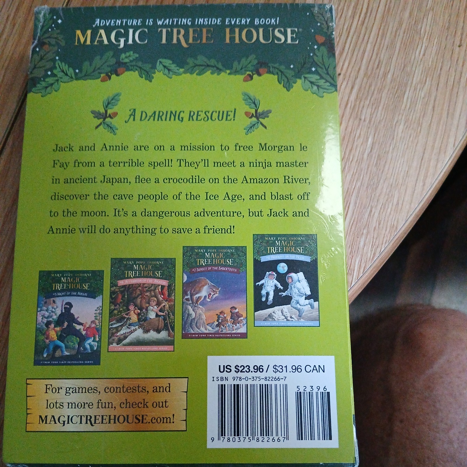 NEW Magic Tree House 4-pack SET Books 5-8 by Mary Pope Osborne SEALED