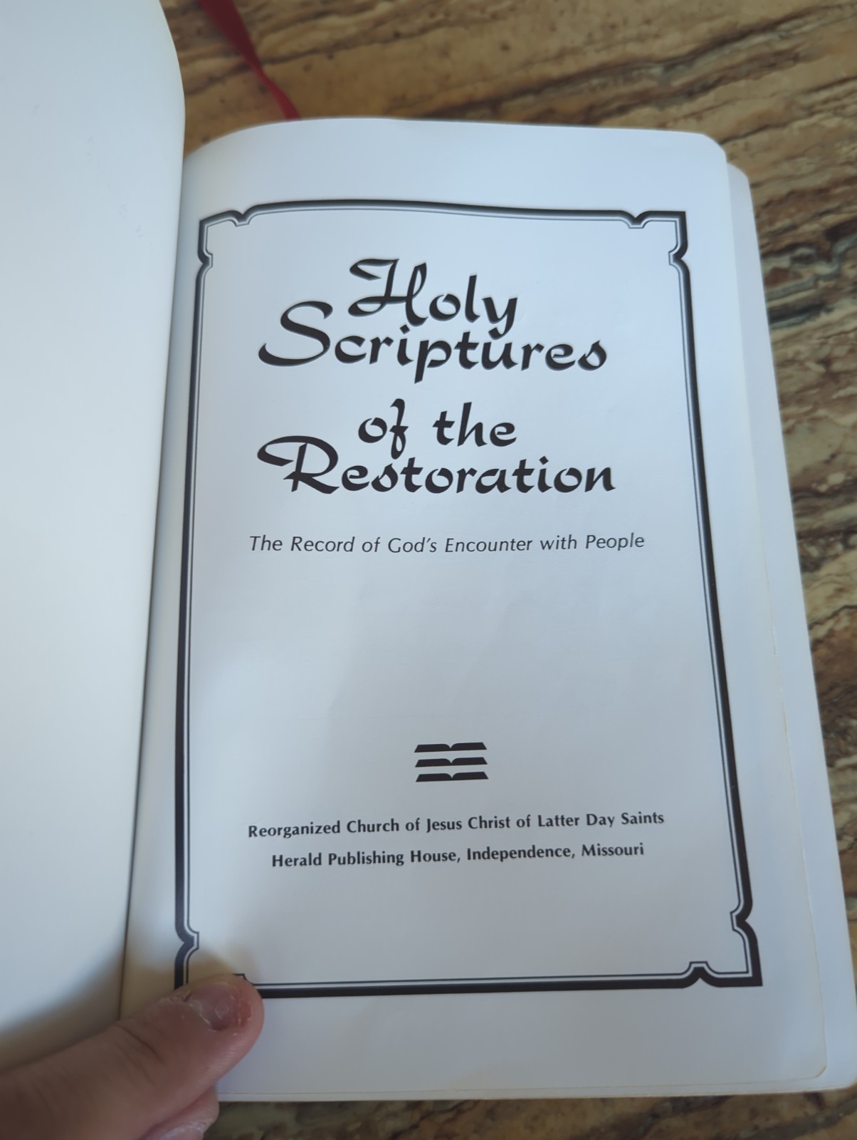 The Holy Scriptures Inspired Version Joseph Smith 1974 lds