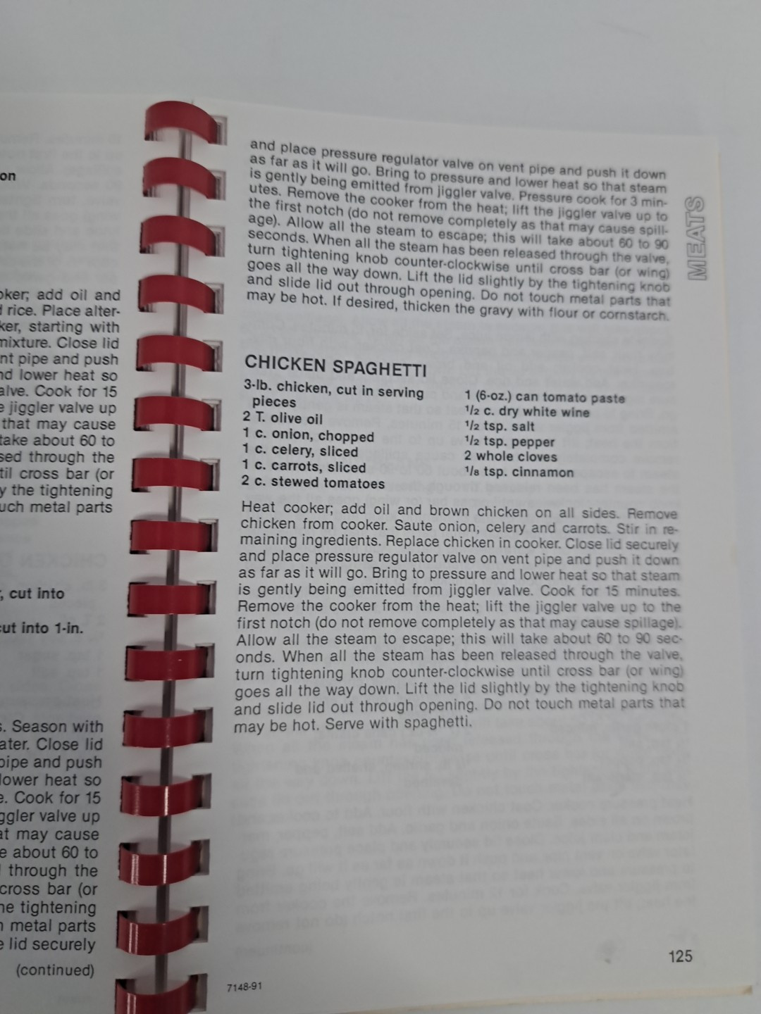 Pressure Magic : Cooking in a Supercooker, Plastic Comb, 1991, by Morris Press